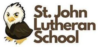 SJLS logo with illustrated eaglet